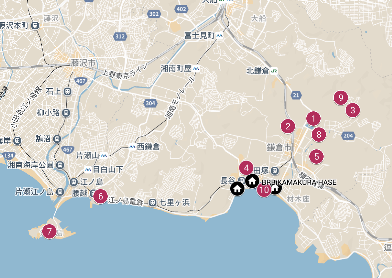 鎌倉 幕府 場所