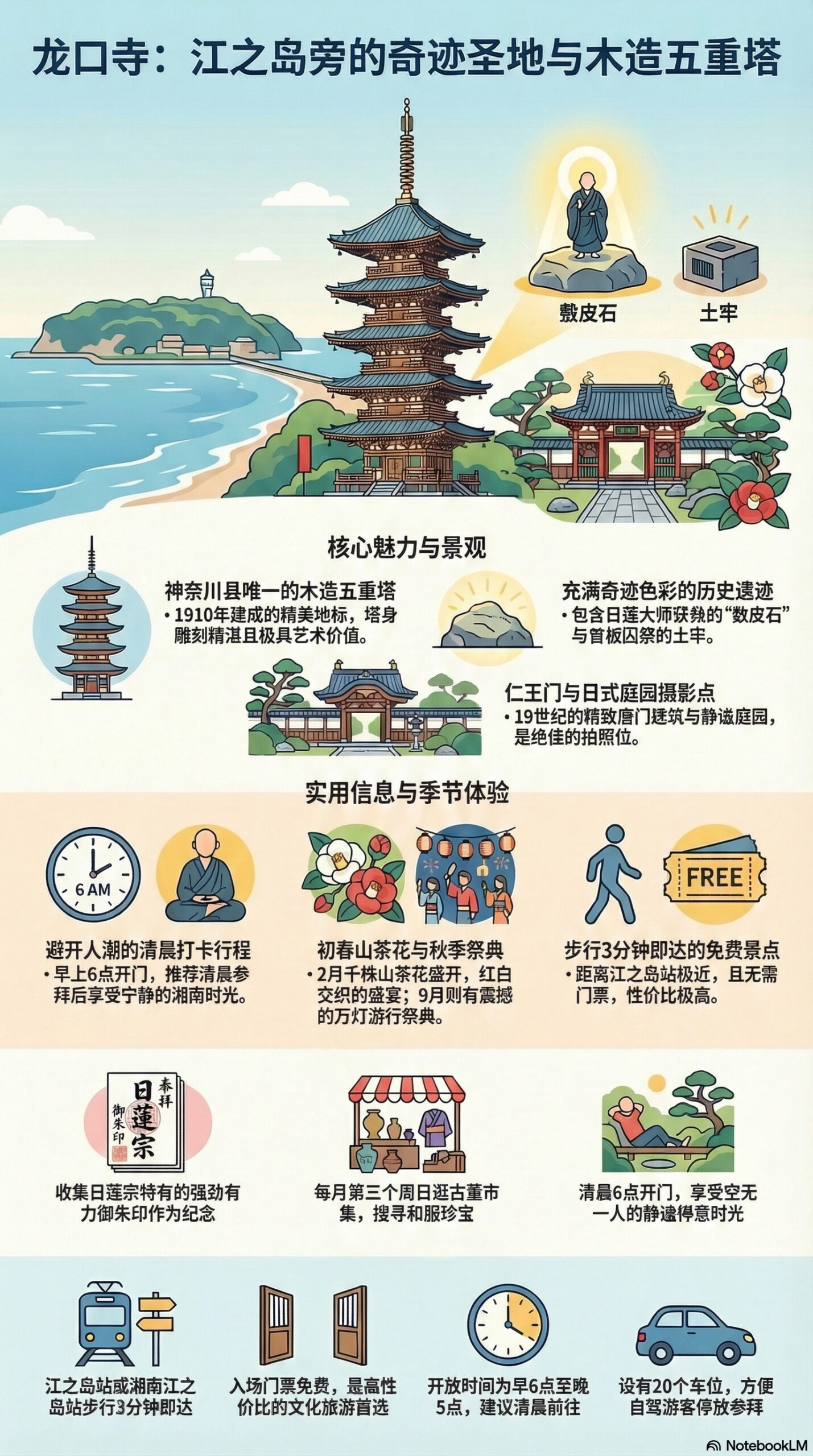 龙口寺旅游信息图