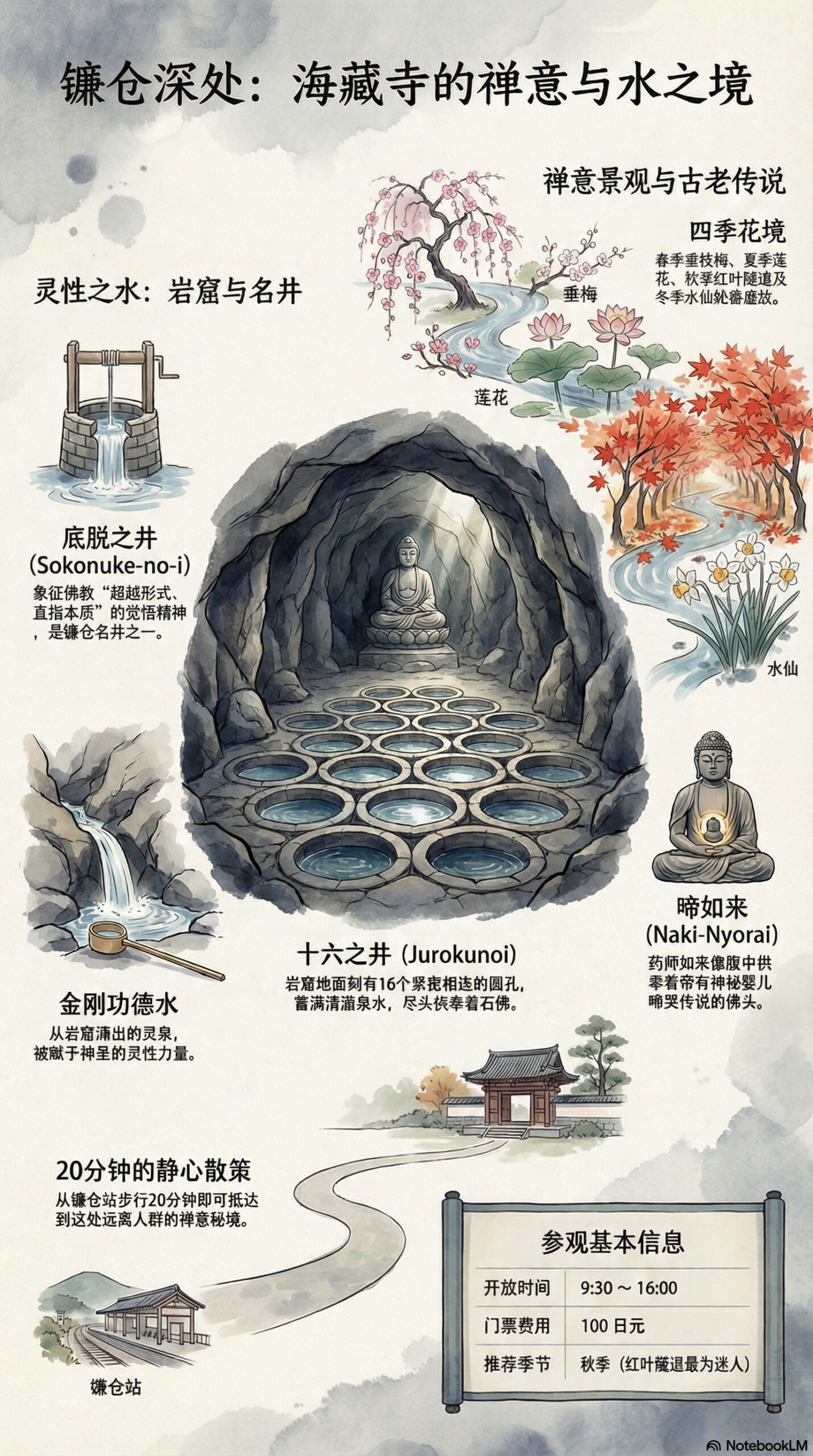 海藏寺旅游信息图