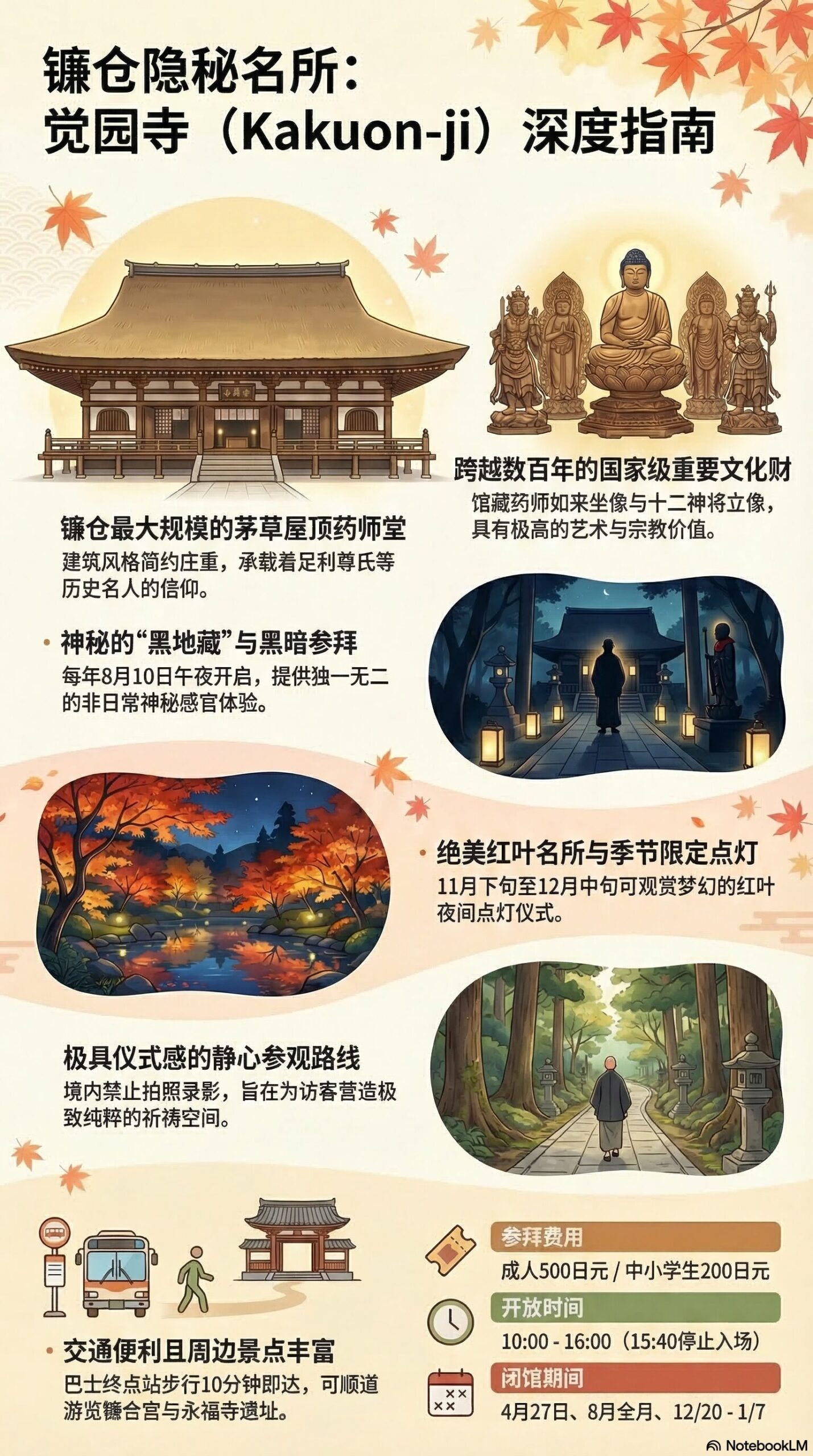觉园寺旅游信息图
