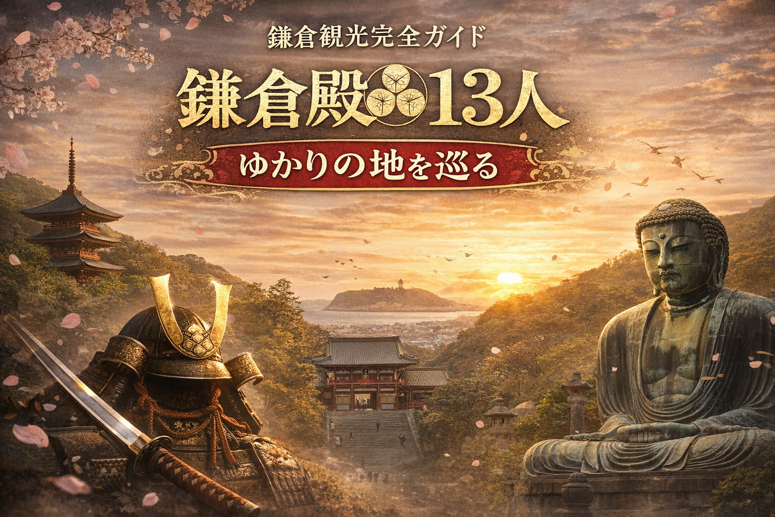 『鎌倉殿の13人』ゆかりの地を巡る | 鎌倉観光完全ガイド 『鎌倉殿の13人』ゆかりの地を巡る