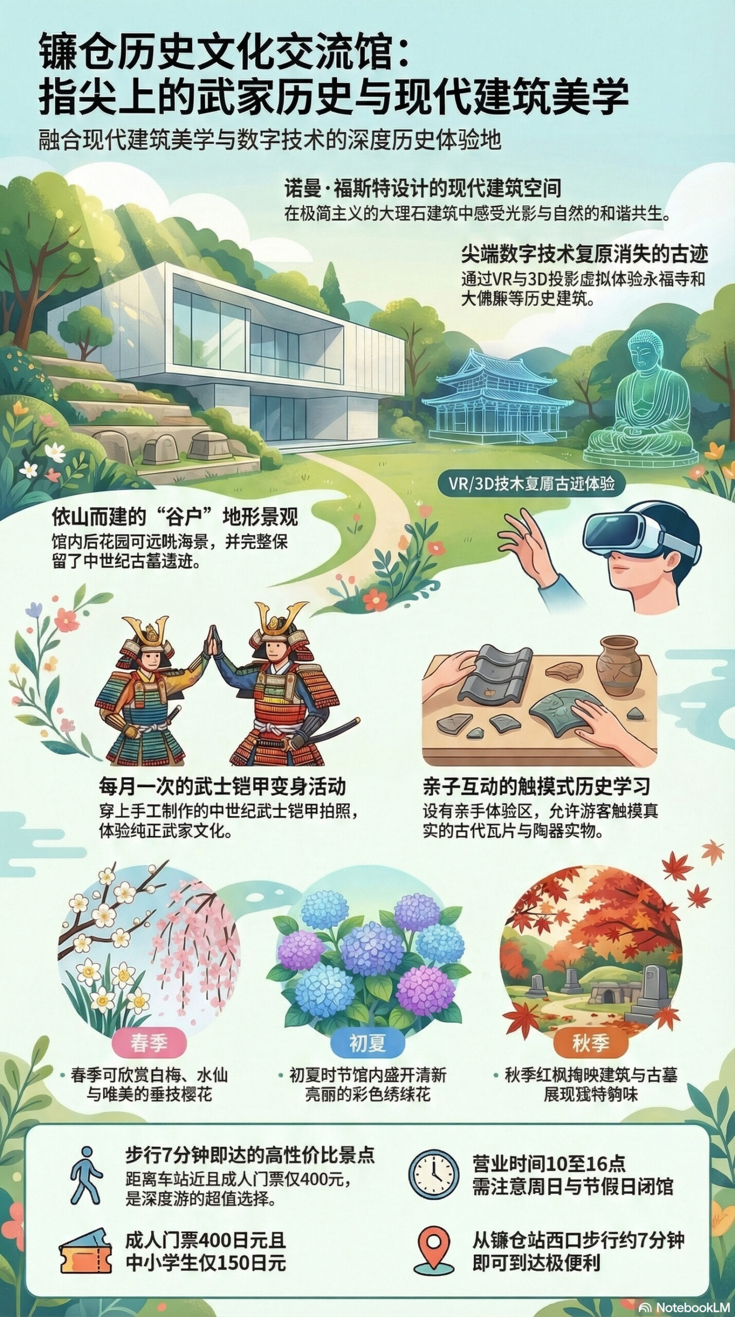 镰仓历史文化交流馆旅游信息图