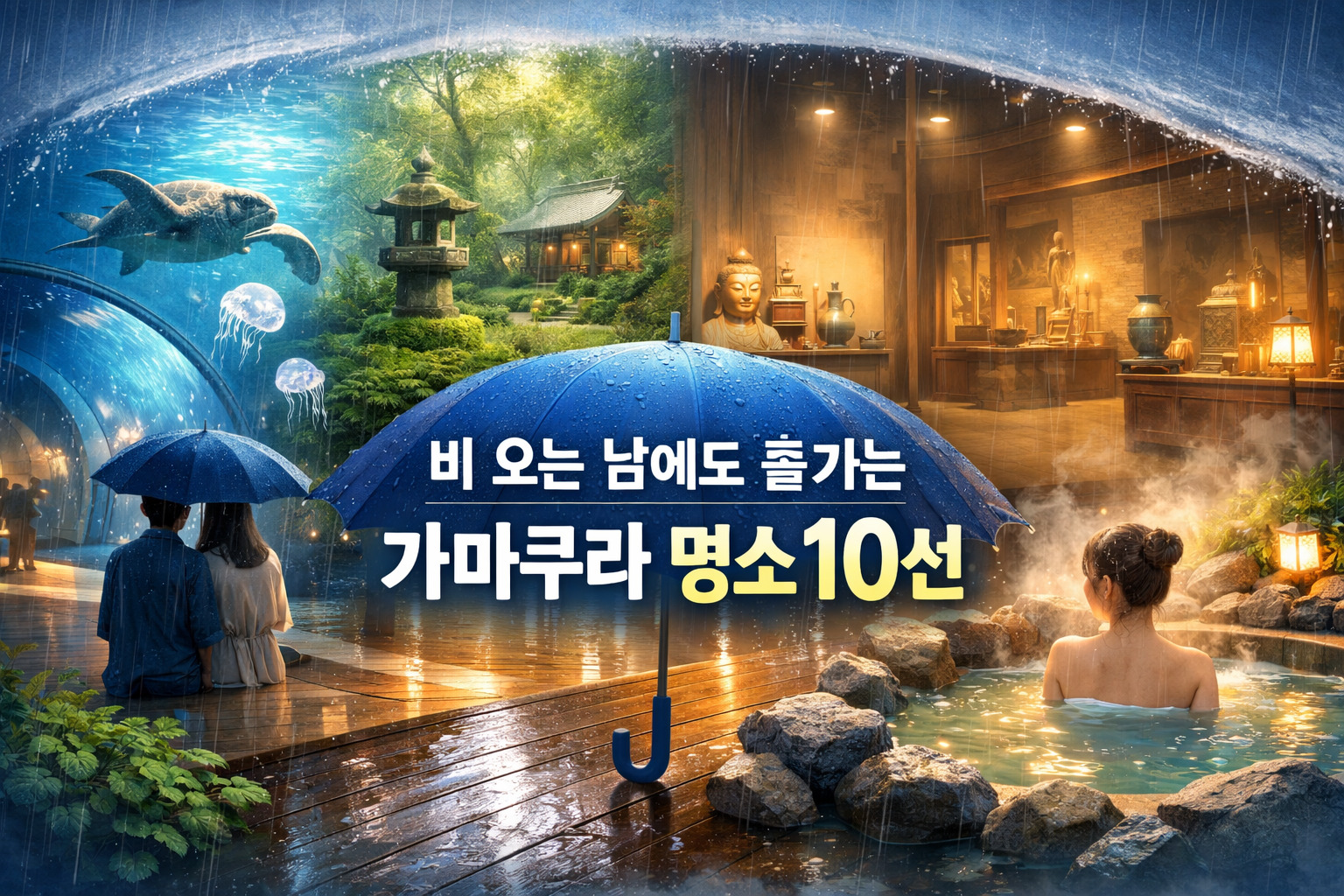 가마쿠라 비 오는 날에도 즐길 수 있는 여행지 10선