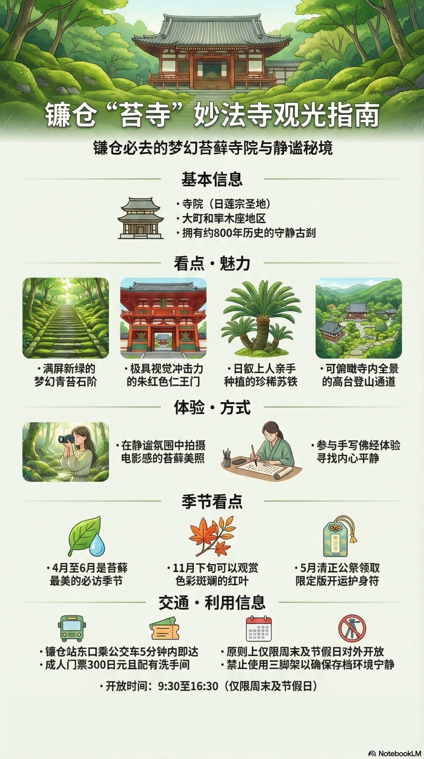 妙法寺旅游信息图