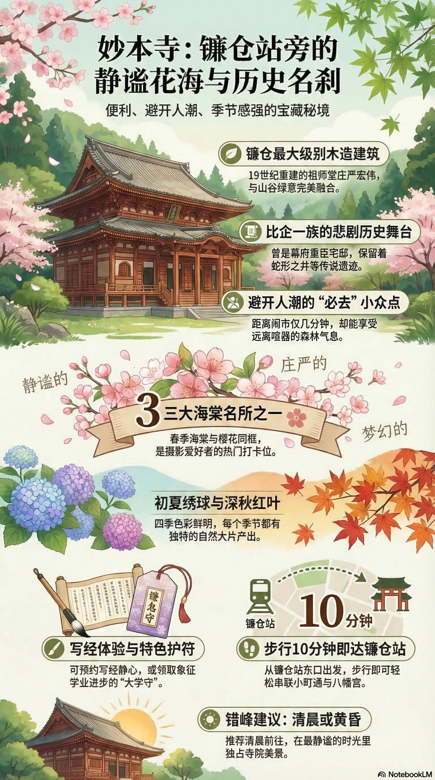 妙本寺旅游信息图